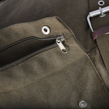 Oxford Heritage Waxed Cotton Motorcycle Motorbike Backpack 30 Litre Khaki