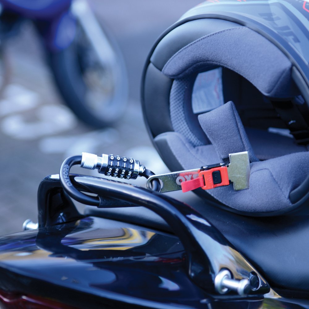 Oxford OX656 LidLock - Black Motocrycle Helmet Carabiner Lock
