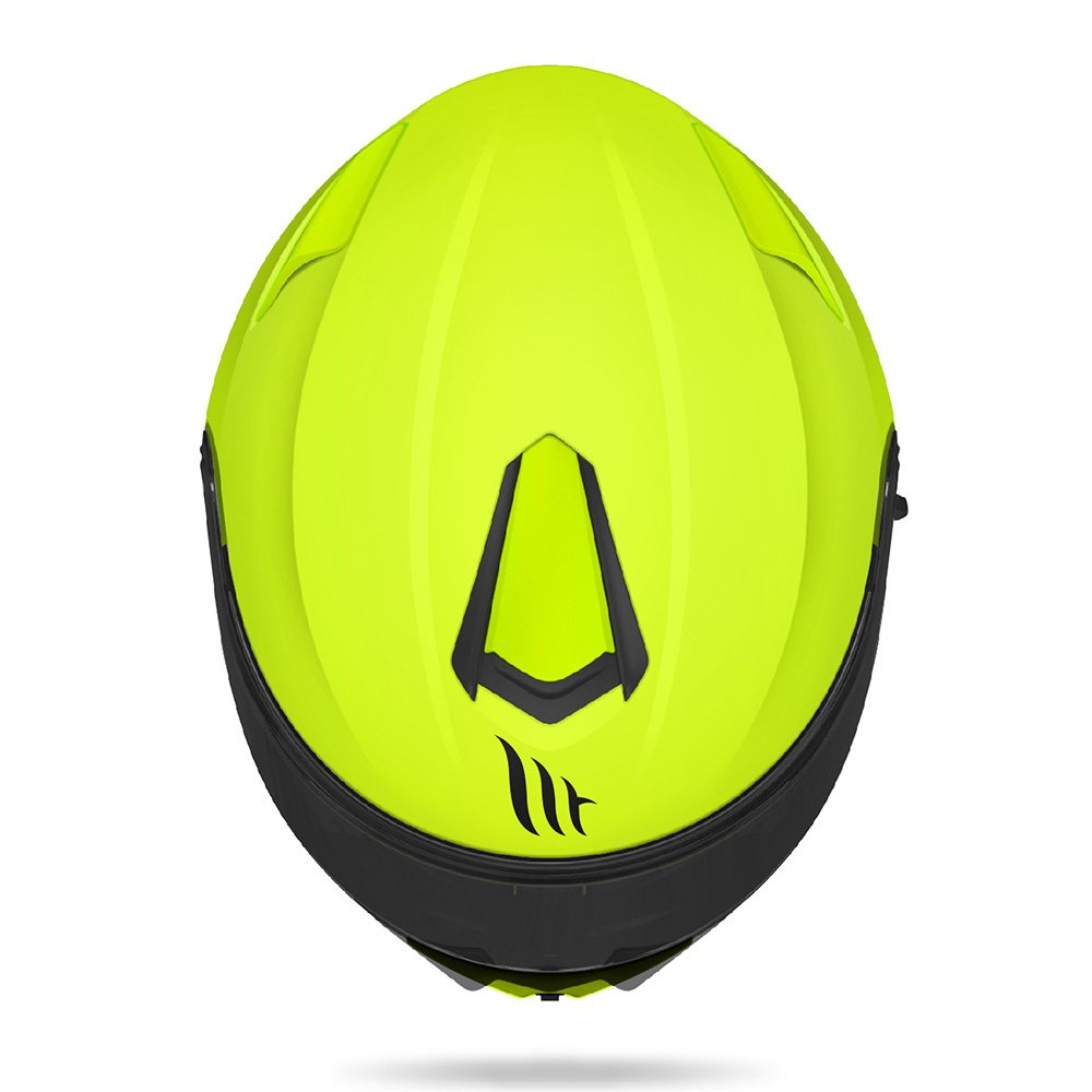 MT Storm Solid Pearl White Motorcycle Helmet