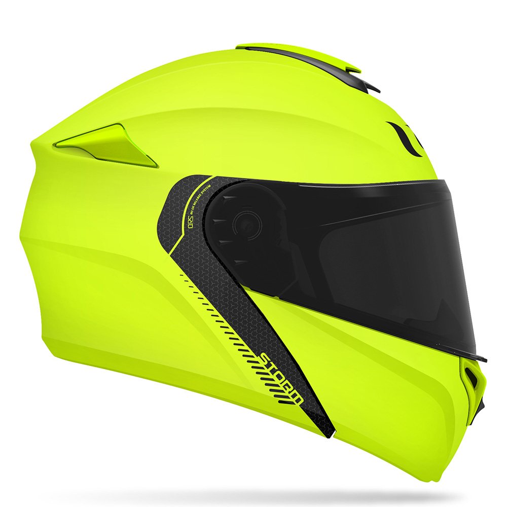 MT Storm Solid Pearl White Motorcycle Helmet