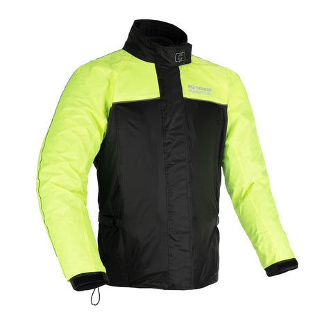 Oxford Rainseal Over Jacket Waterproof - Black/Fluo