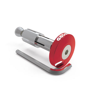 Oxford OX595 Aluminium Motorcycle Motorbike 22mm Handlebar BarEnds 2 Universal Bar Ends Red