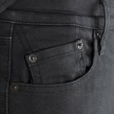 Oxford Original Approved AAA Men's Straight Motorcycle Jeans Black