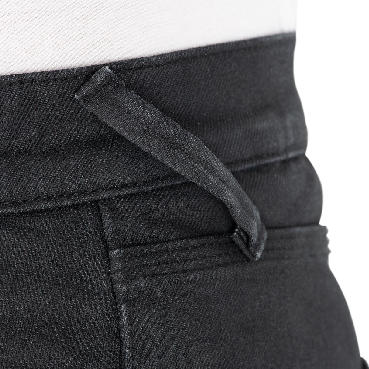 Oxford Original Approved AAA Men's Straight Motorcycle Jeans Black