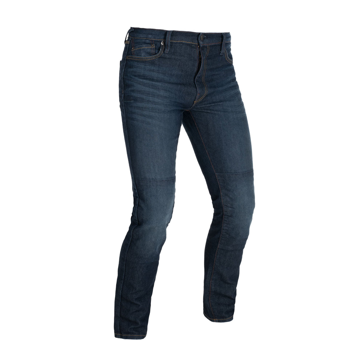 Oxford Original Approved AAA Men's Straight Motorcycle Jeans Dark Aged