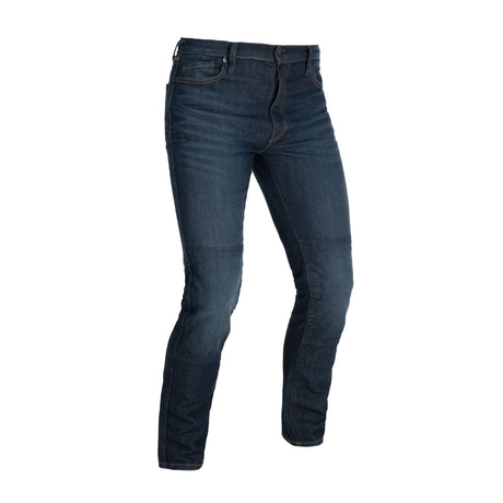 Oxford Original Approved AAA Men's Straight Motorcycle Jeans Dark Aged