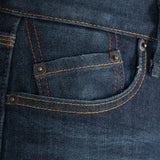 Oxford Original Approved AAA Men's Straight Motorcycle Jeans Dark Aged