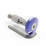 Oxford OX596 Aluminium Motorcycle Motorbike 22mm Handlebar BarEnds 2 Universal Bar Ends Blue