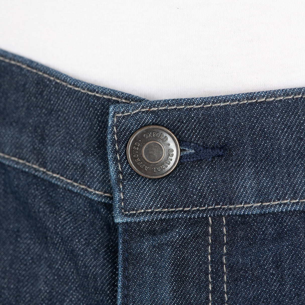 Oxford Original Approved AA Men's Motorcycle Jeans Straight Indigo