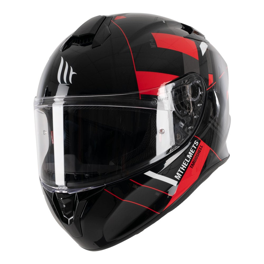 MT Targo Veneris A4 Gloss Red Motorcycle Helmet