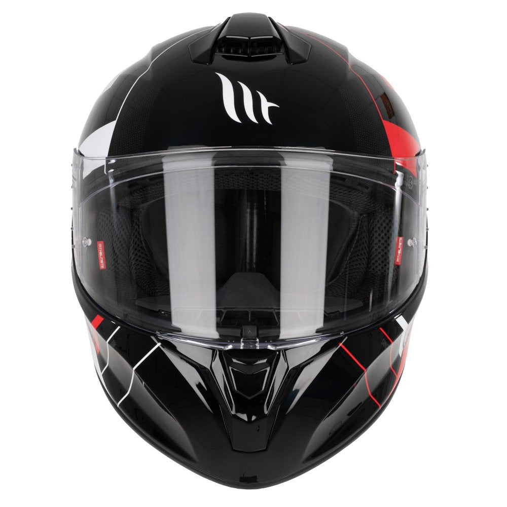 MT Targo Veneris A4 Gloss Red Motorcycle Helmet