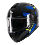 MT Targo Veneris A1 Gloss Blue Motorcycle Helmet