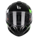 MT Targo Veneris A6 Gloss Fluo Green Motorcycle Helmet