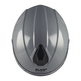 MT Genesis R SV Pure Matt Grey Motorcycle Flip Front Helmet