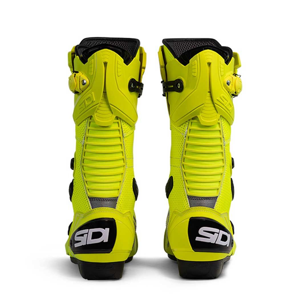 Sidi Mag 1 Air CE Motorcycle Boots Fluo Yellow