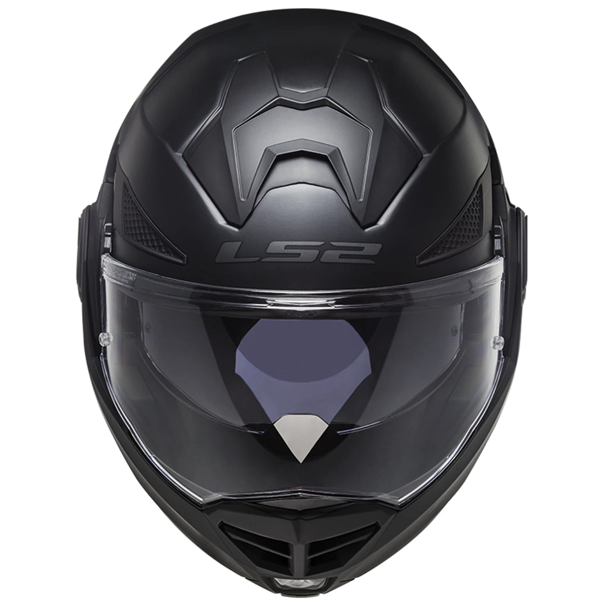 LS2 FF901 ADVANT X Matt Black Modular Motorcycle Helmet with LS2 4X UCS Intercom