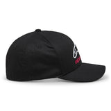 Alpinestars Always 2.0 Hat Baseball Cap Black White Red