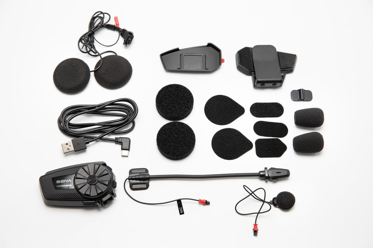 SENA Spider ST1 Mesh Intercom Headset Motorcycle Communication System Dual Pack