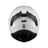 MT Stinger 2 Pure Motorcycle Full Face Helmet Gloss White