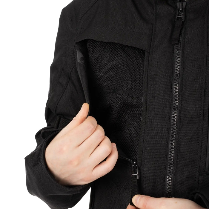 Oxford Toronto 1.0 D2D Men's Motorcycle Jacket Stealth Black