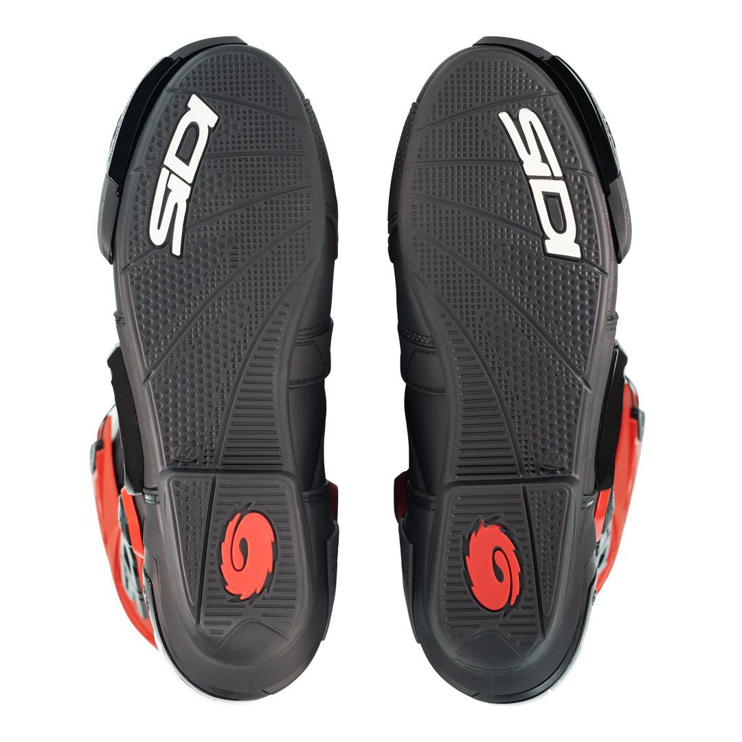 Sidi Rex CE Motorcycle Boots Black Red