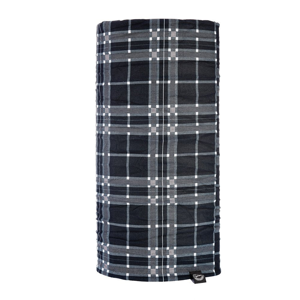 Oxford Comfy Neck Tube Base Layers Black White Tartan 3 Pack