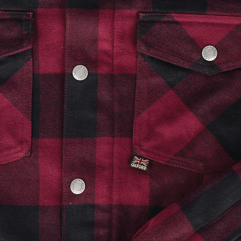 Oxford Kickback 2.0 Armoured Womens Shirt Red