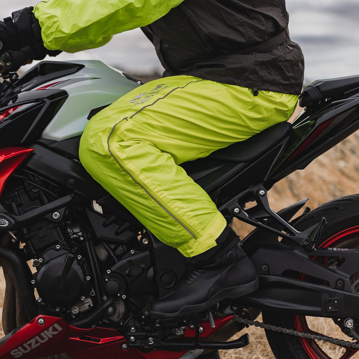 Oxford Rainseal Over Trousers Pants Waterproof - Fluo