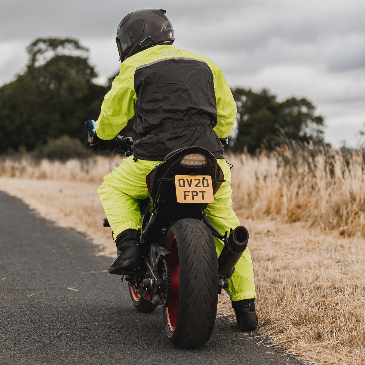 Oxford Rainseal Over Trousers Pants Waterproof - Fluo