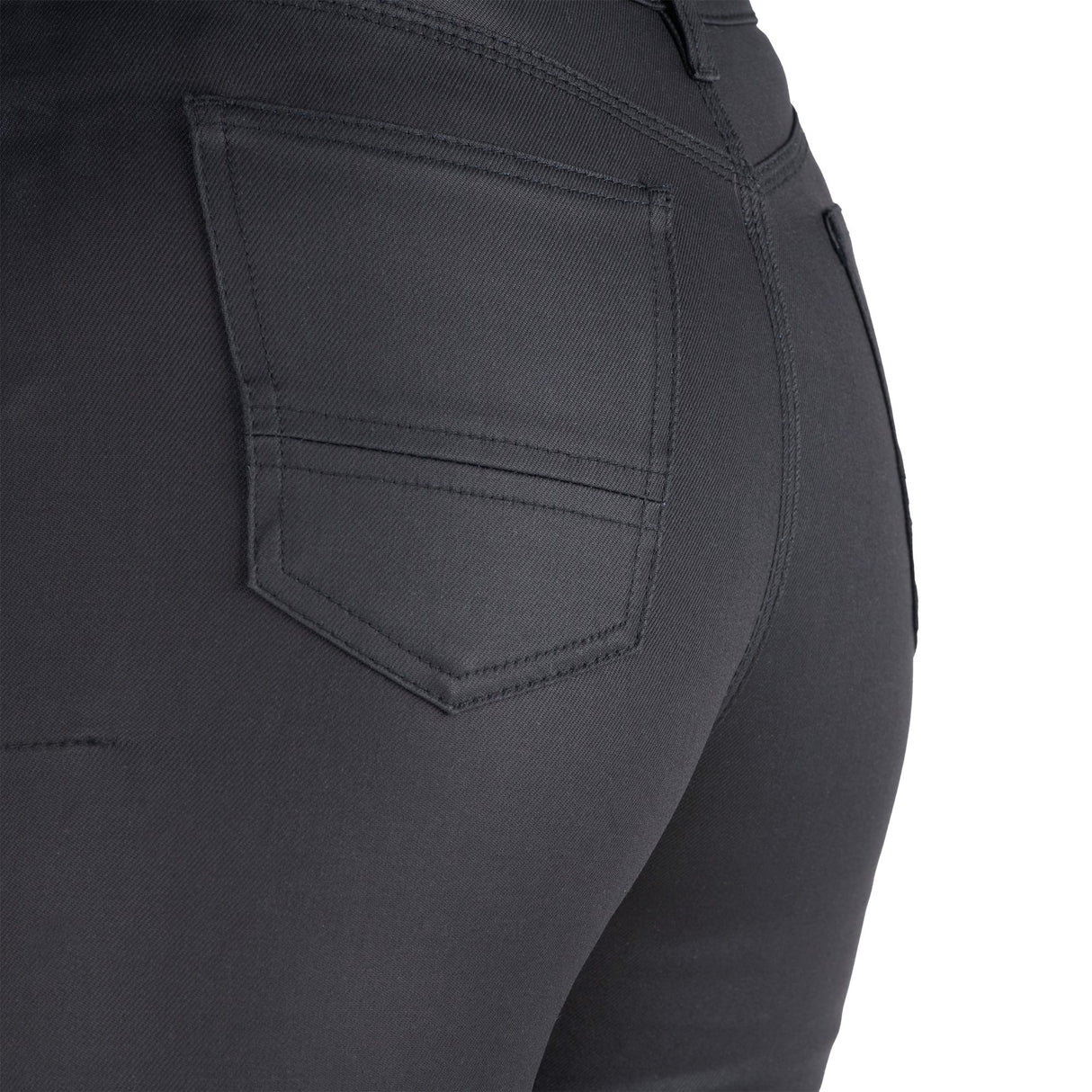 Oxford AA Wax Ladies Motorcycle Jegging Black