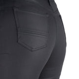Oxford AA Wax Ladies Motorcycle Jegging Black