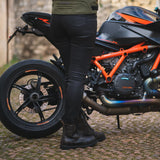 Oxford AA Wax Ladies Motorcycle Jegging Black