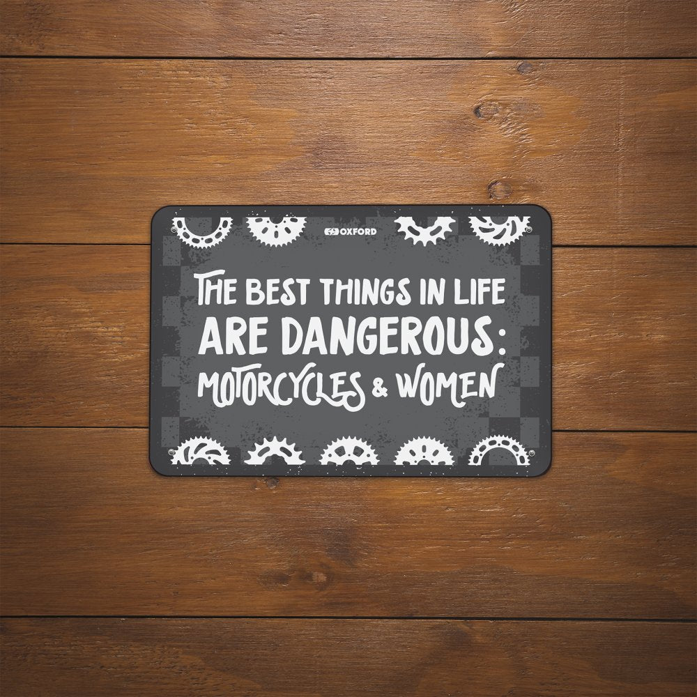 Oxford OX377 Garage Workshop Metal Sign: THE BEST THING IN LIFE