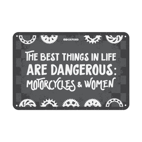 Oxford OX377 Garage Workshop Metal Sign: THE BEST THING IN LIFE