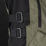 Oxford Rockland Men's Motorcycle Jacket Khaki Black Fluo