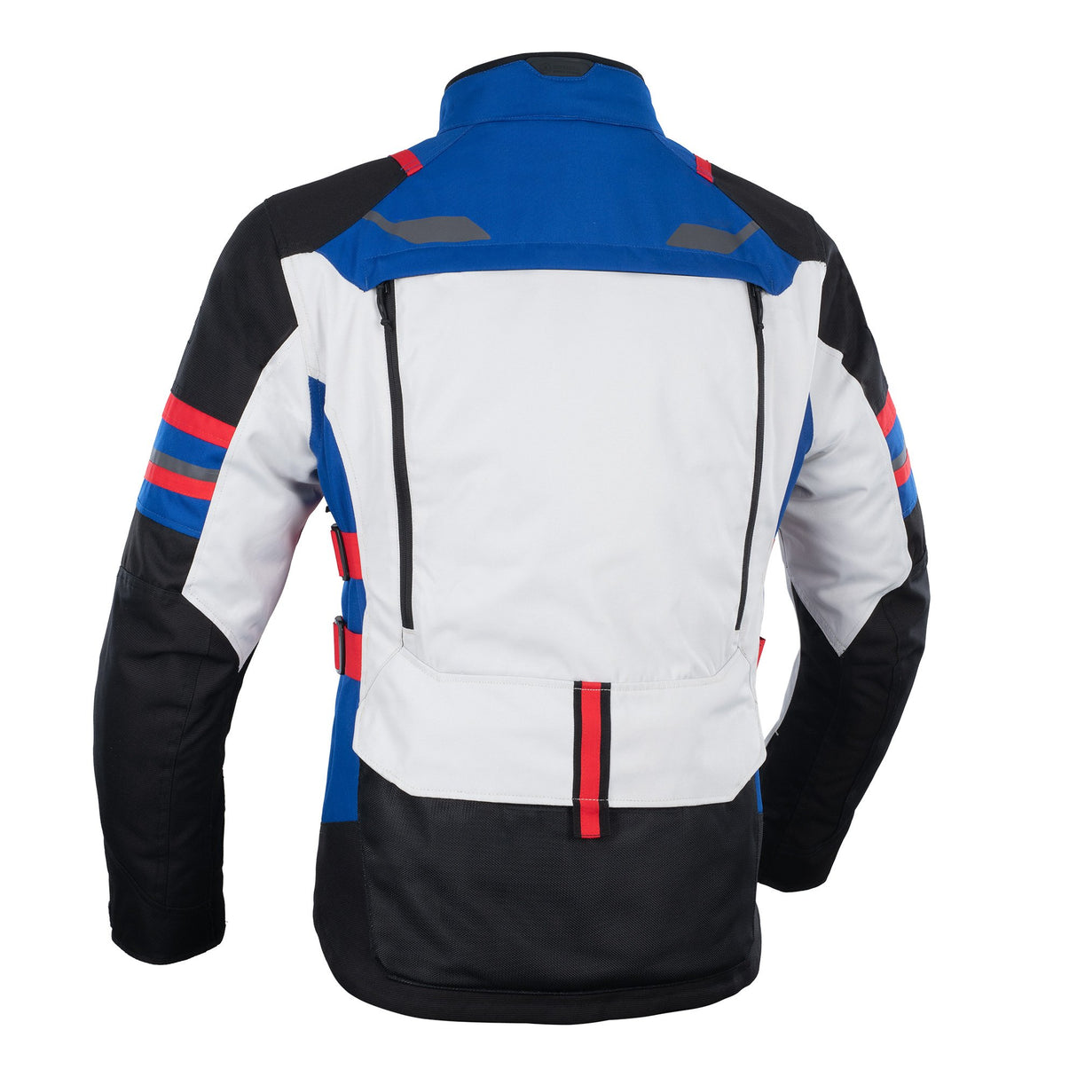 Oxford Rockland Men's Motorcycle Jacket Arctic Black Red