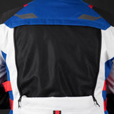 Oxford Rockland Men's Motorcycle Jacket Arctic Black Red