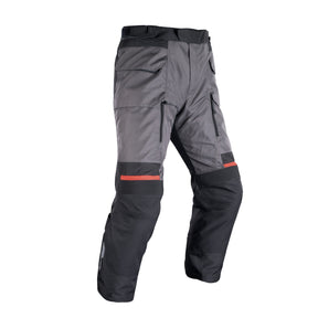 Oxford Rockland Motorcycle Pants Trousers Charcoal Black Red