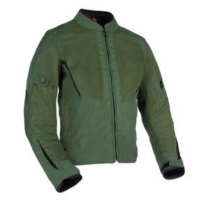 Oxford Iota 1.0 Air Ladies Motorcycle Jacket Khaki Green Summer Womens