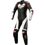 Alpinestars Stella GP Plus One Piece Ladies Leather Suit Black White Bright Red