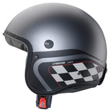 Caberg Freeride X Daytona Matt Gunmetal Black White Motorcycle Helmet