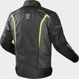 LS2 Sepang Textile Jacket Black Grey Hi-Viz Yellow