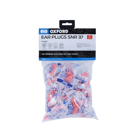 Oxford OX626 High Performance Ear Plugs SNR37 - 50 Pairs