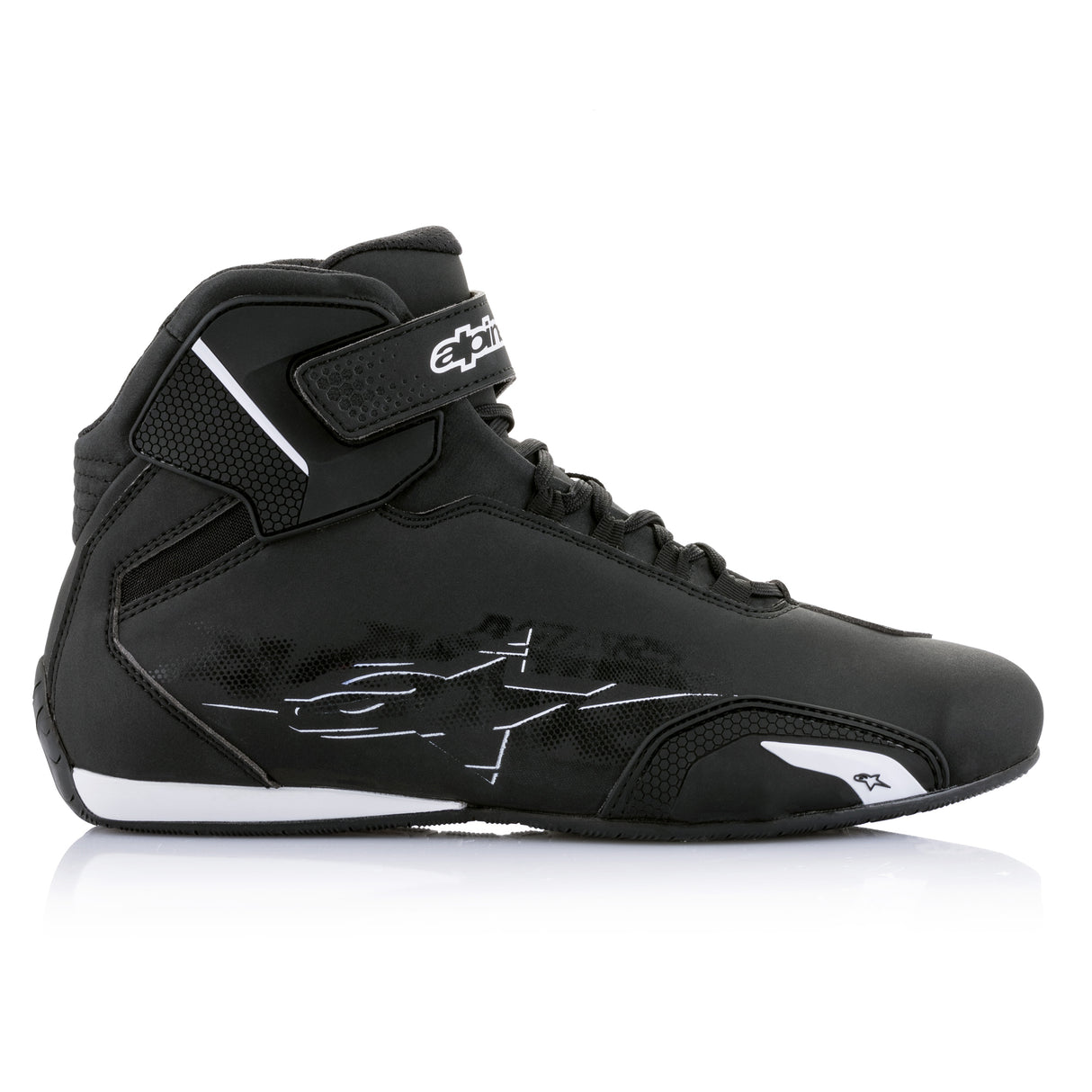 Alpinestars Sektor Riding Shoe Boots - Black/White