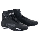 Alpinestars Sektor Riding Shoe Black White motorcycle boots