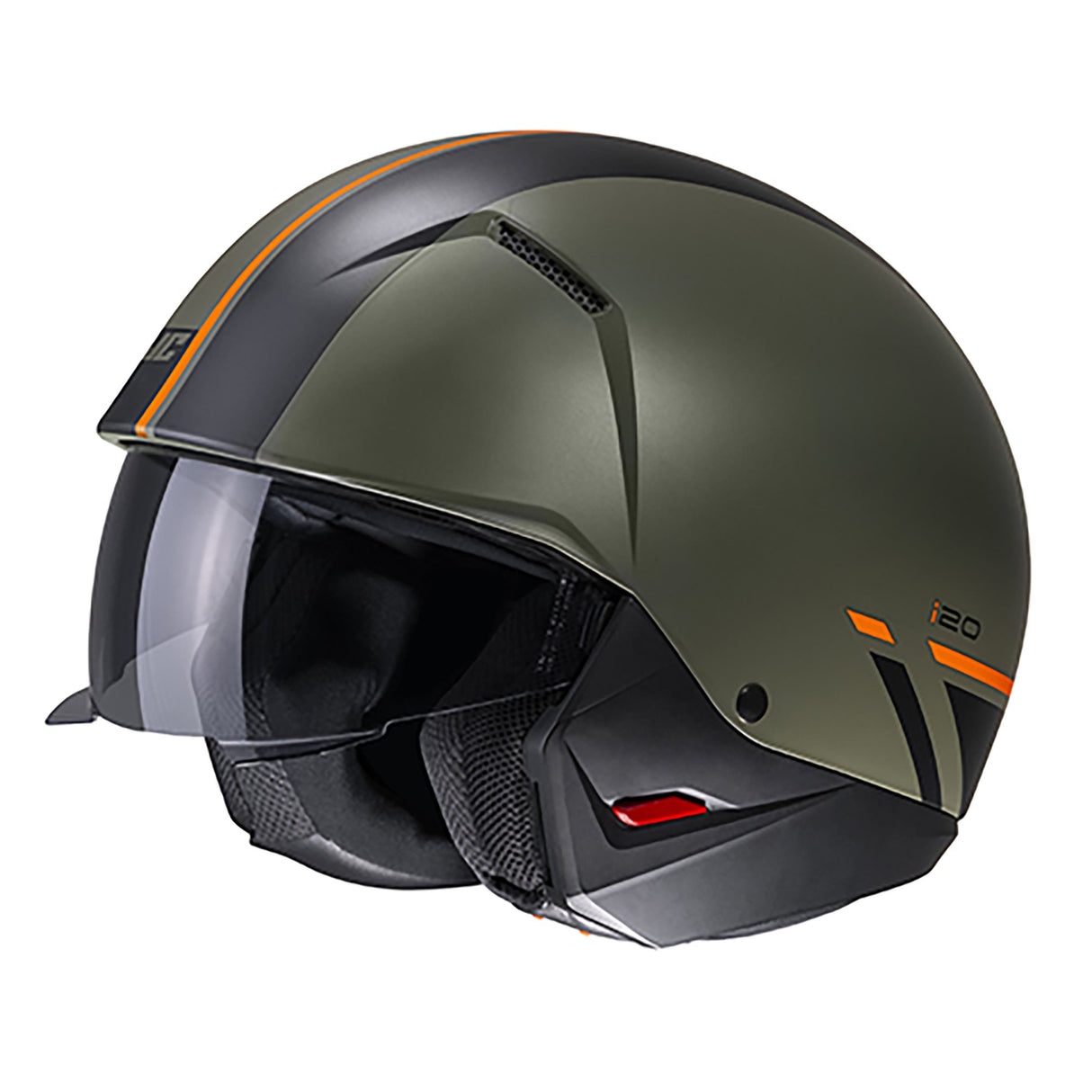 HJC I20 Batol MC4SF Green Motorcycle Helmet