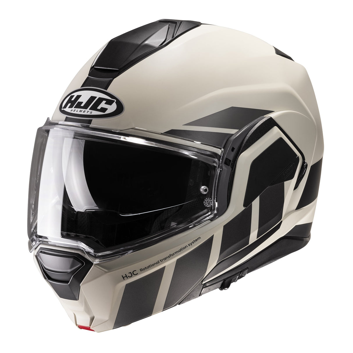 HJC I100 Beis MC9SF Brown Modular Motorcycle Helmet 180 Flip