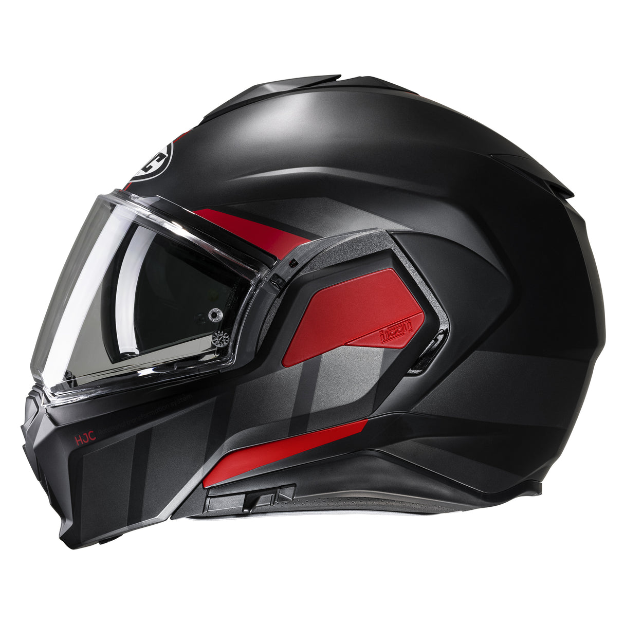 HJC I100 Beis MC1SF Red Modular Motorcycle Helmet