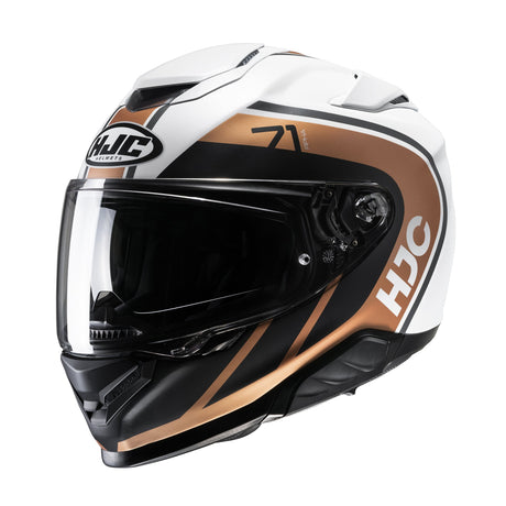 HJC RPHA 71 Mapos MC9SF Gold Brown Motorcycle Helmet Rose Gold Copper Bronze Metallic