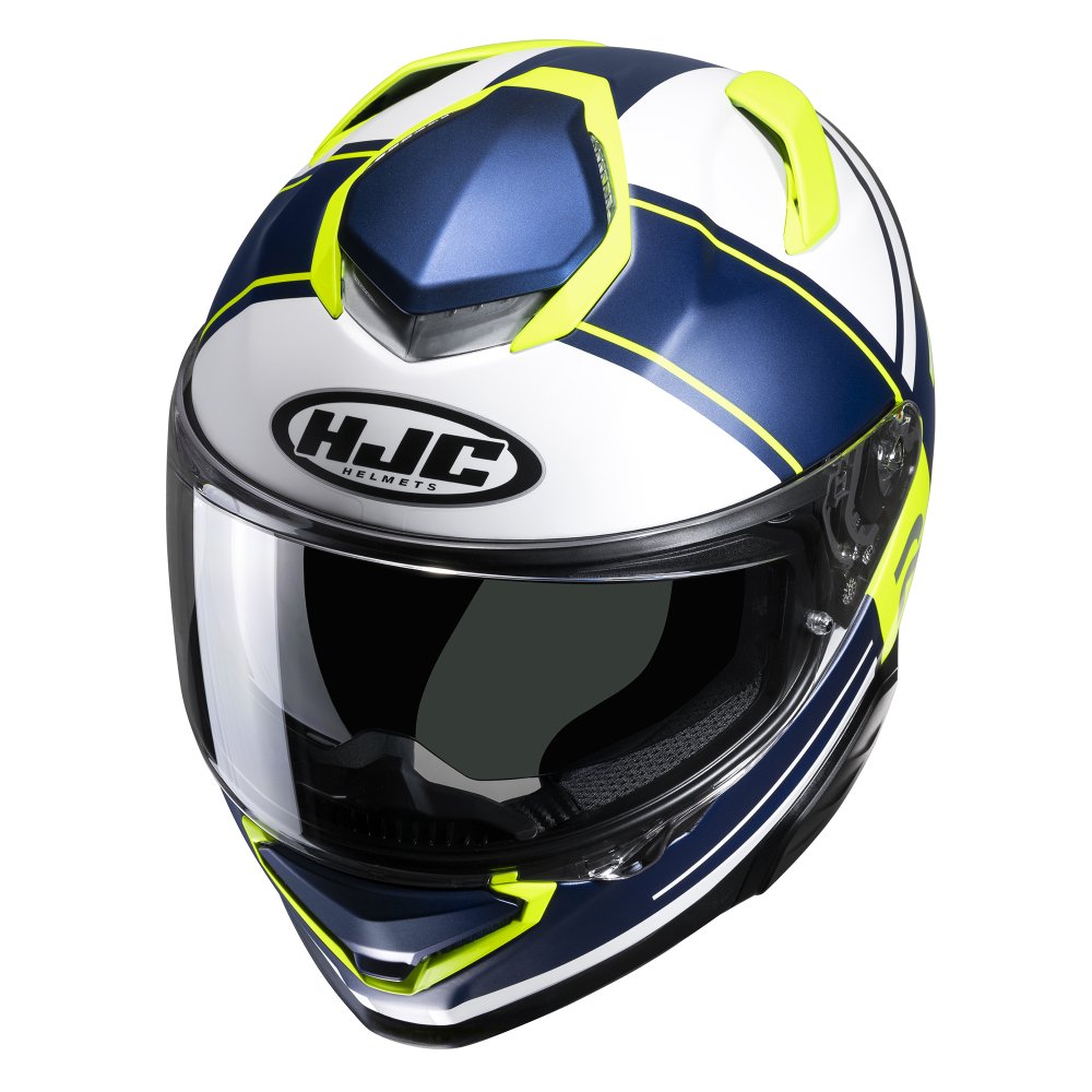 HJC RPHA 71 Zecha MC3HSF Yellow Motorcycle Helmet